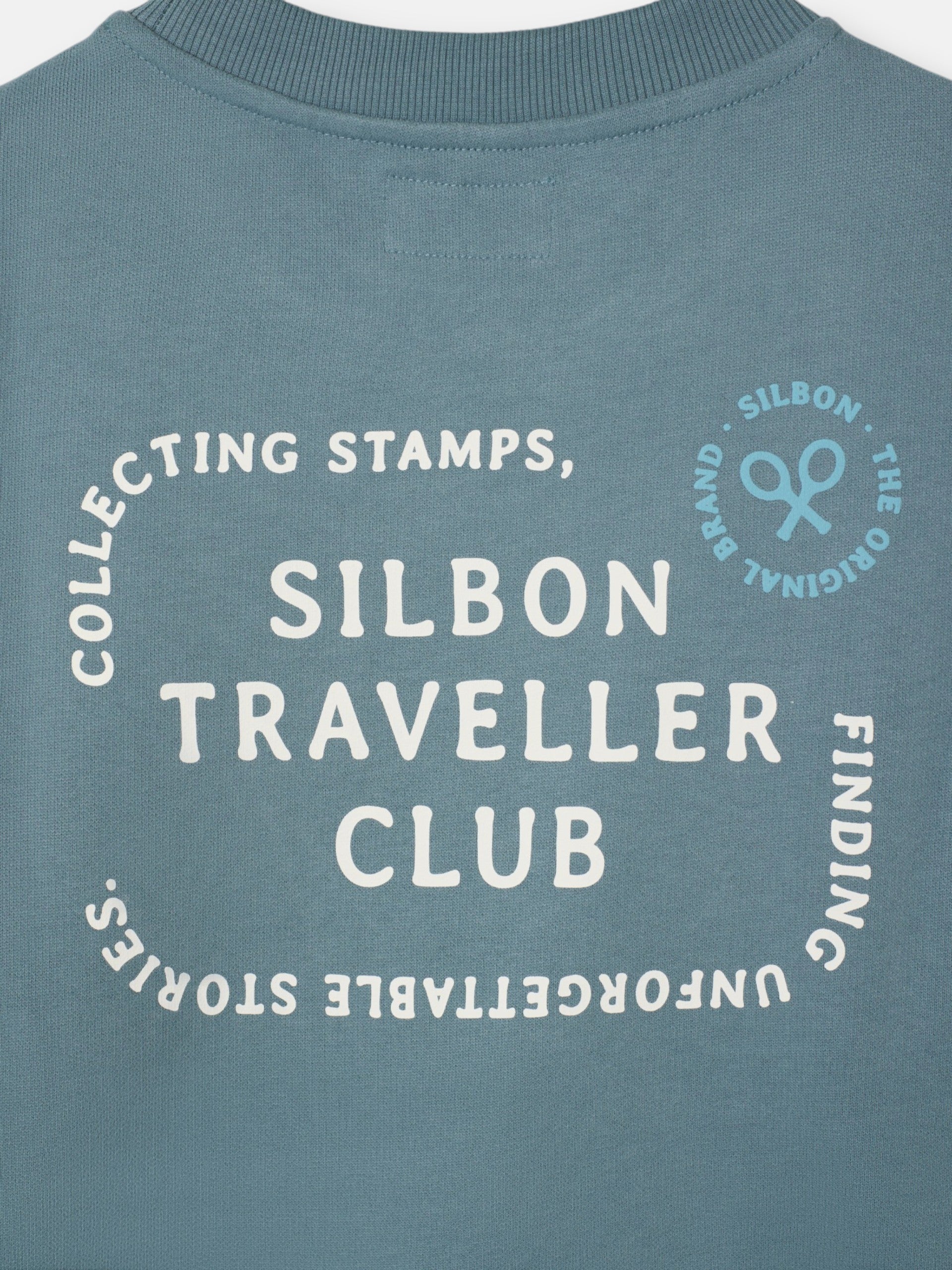 Sudadera traveller club petroleo