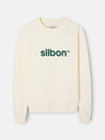 Sweatshirt Silbon flock creme