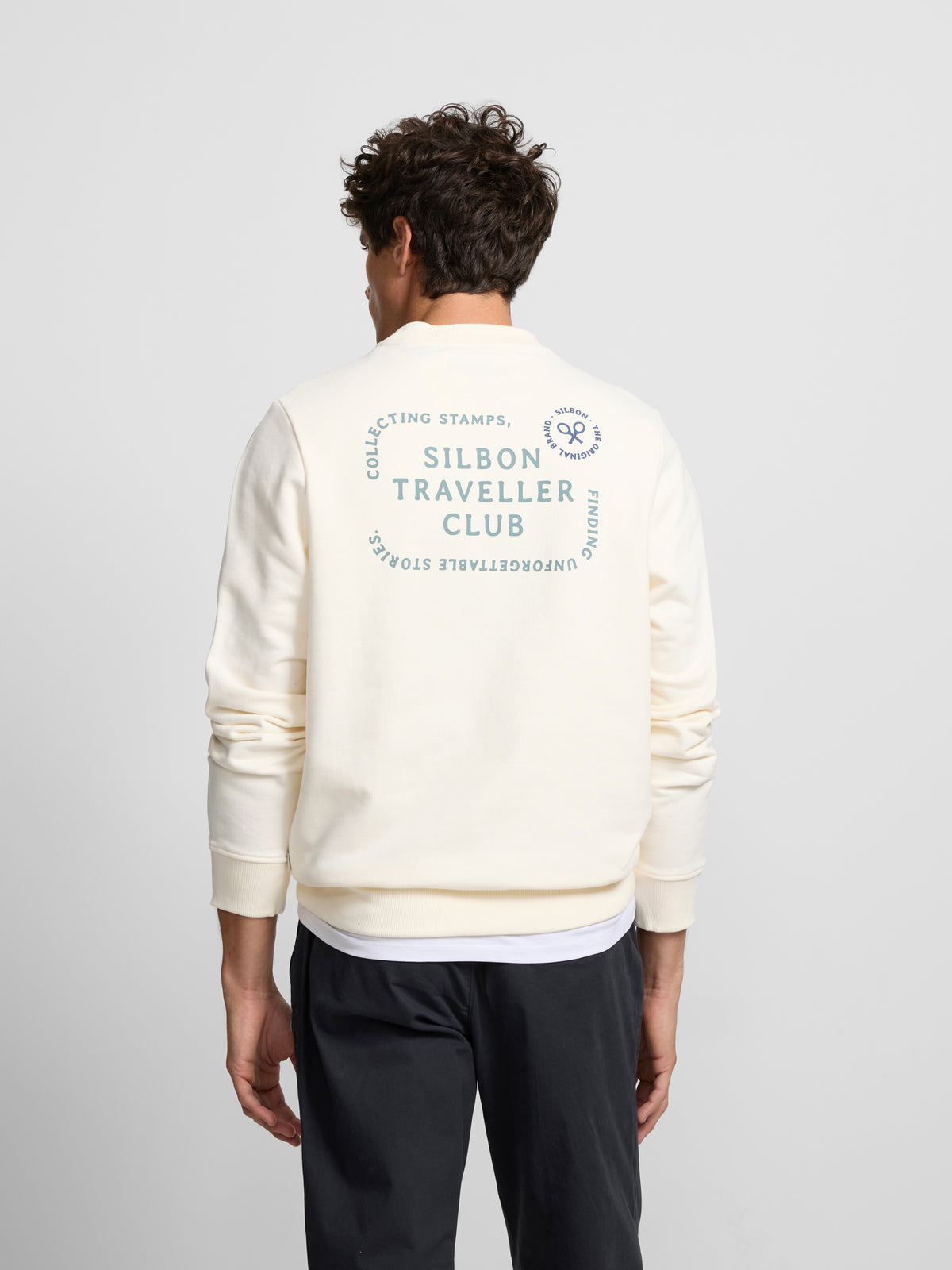 Sweatshirt traveller club creme