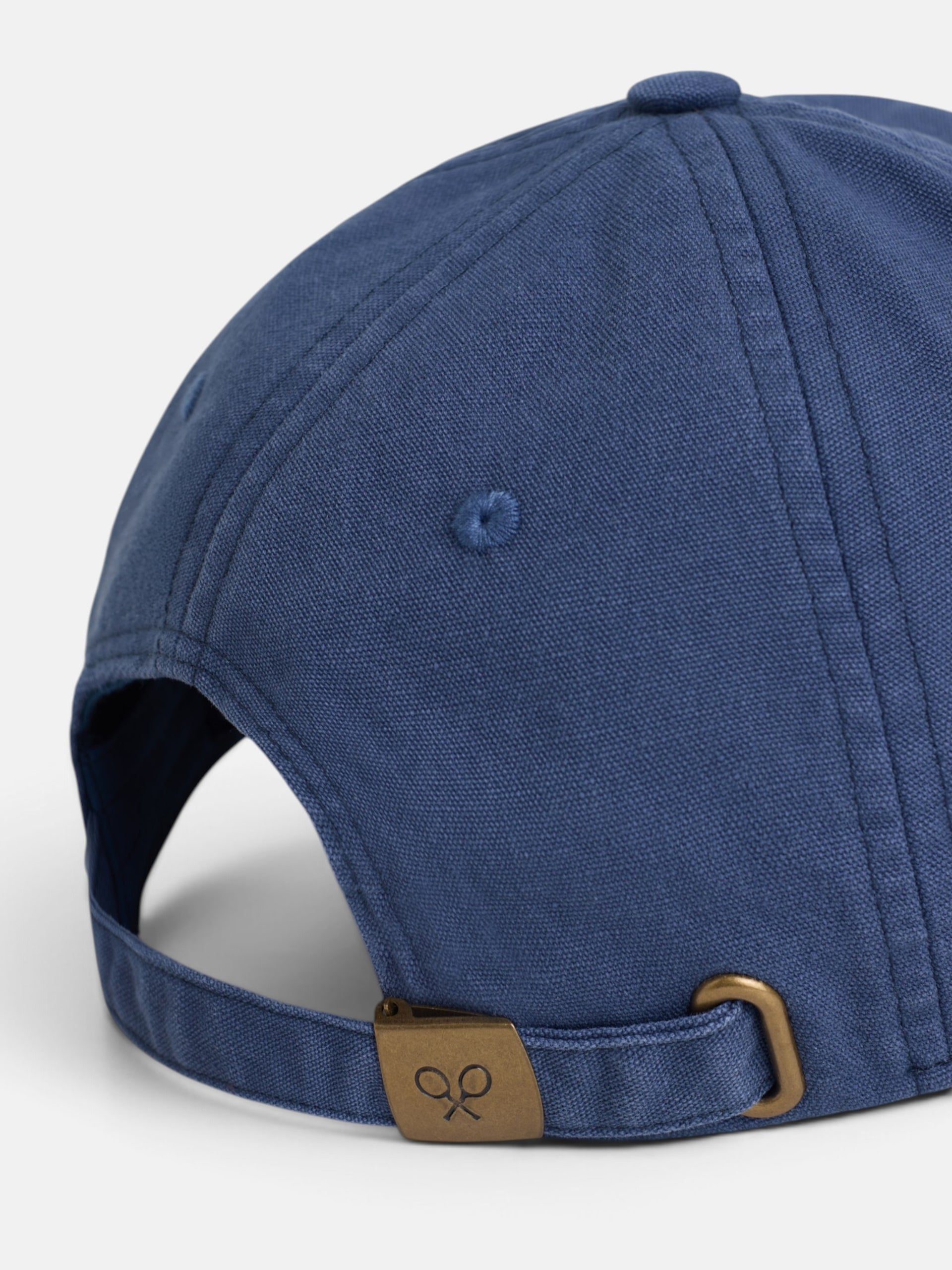Gorra raquetas bordadas azul marino