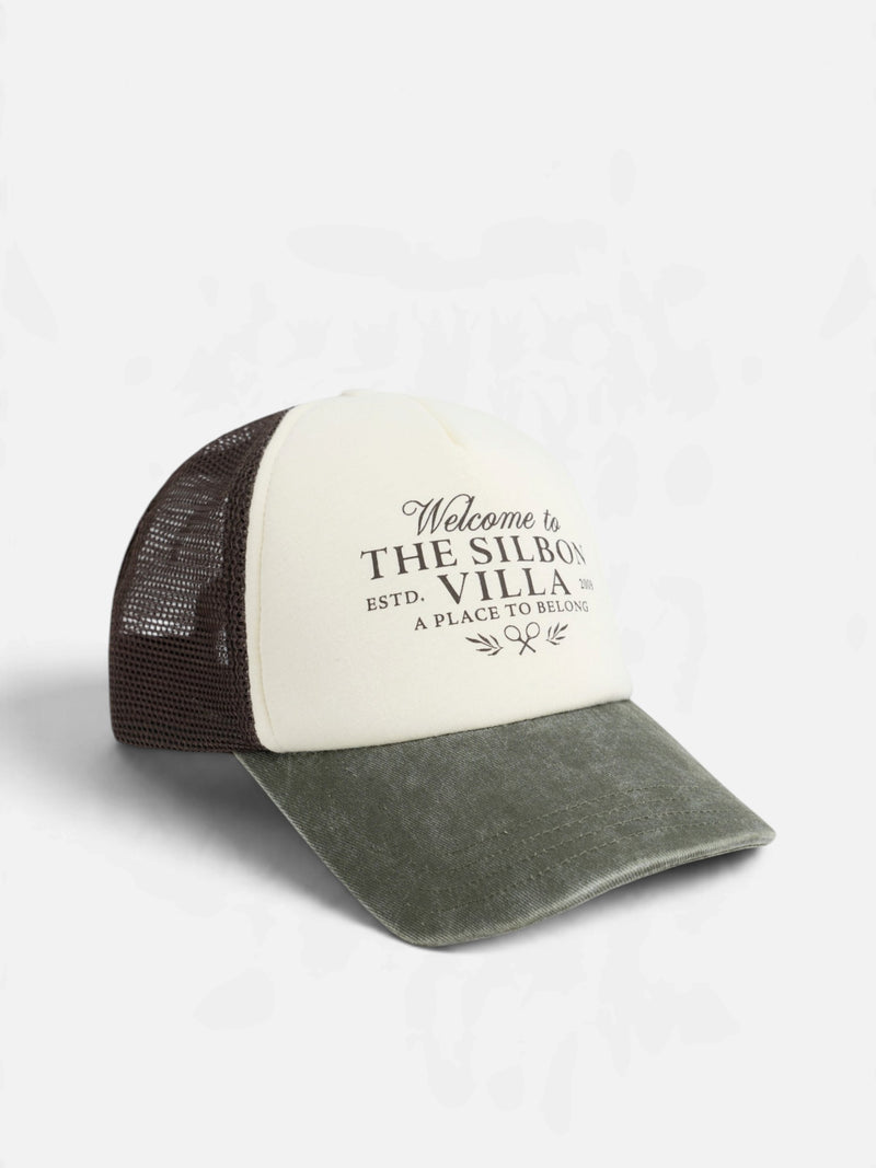 Gorra trucker silbon villa verde
