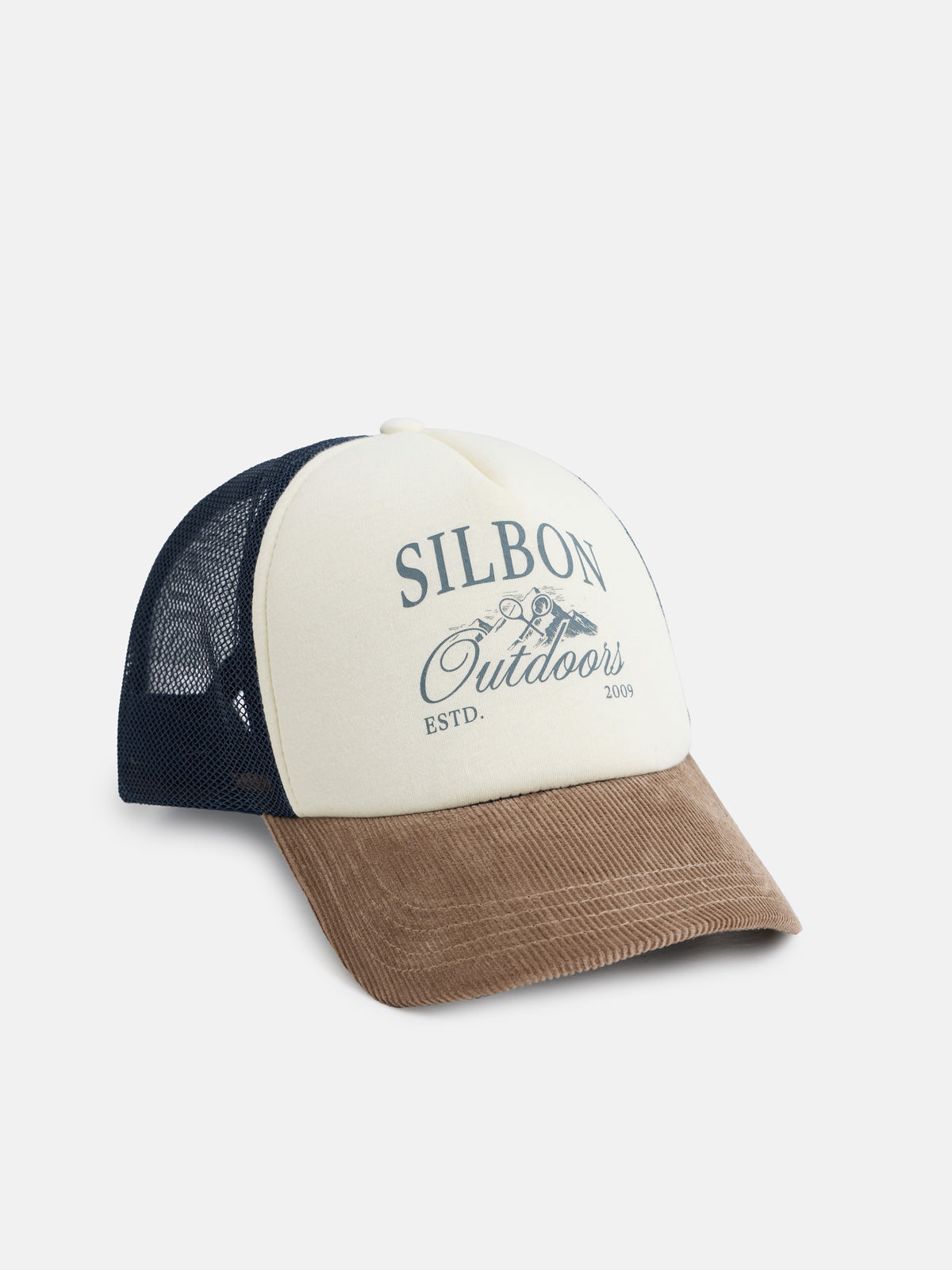 Gorra trucker silbon outdoors marron