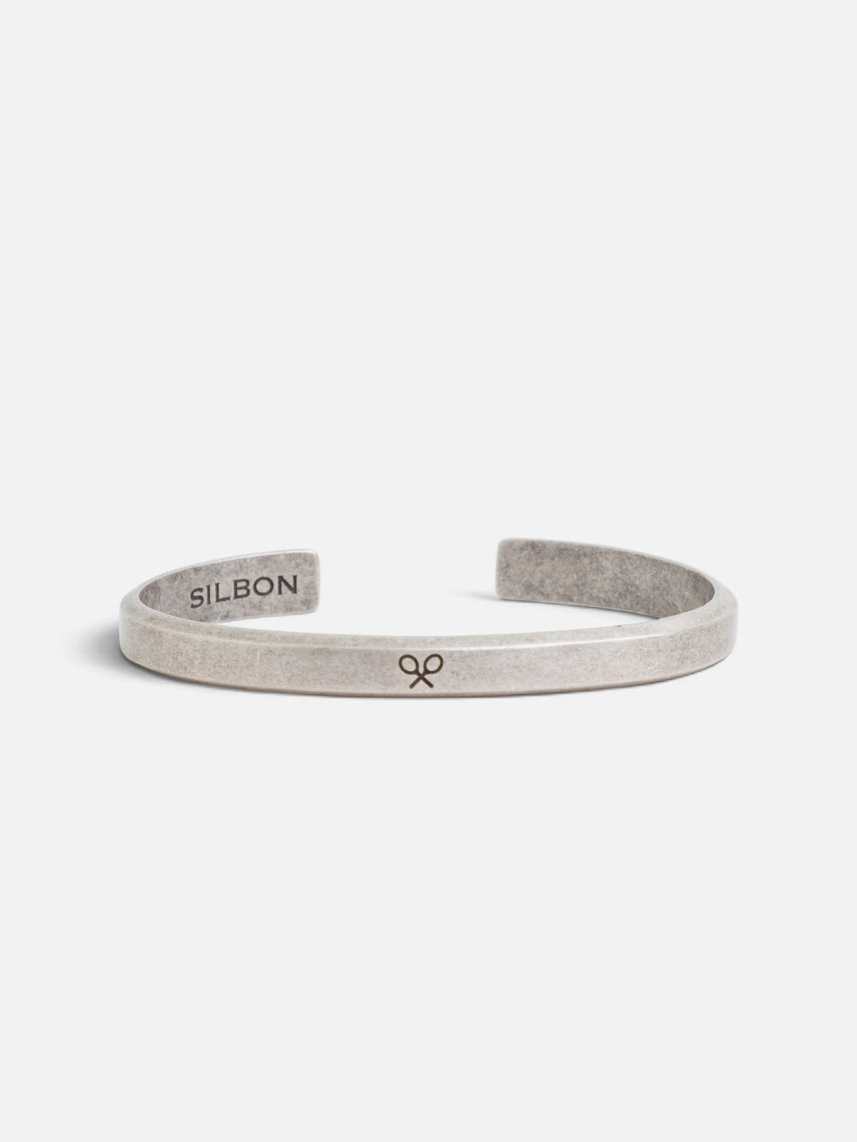 Pulseira metálica gravada