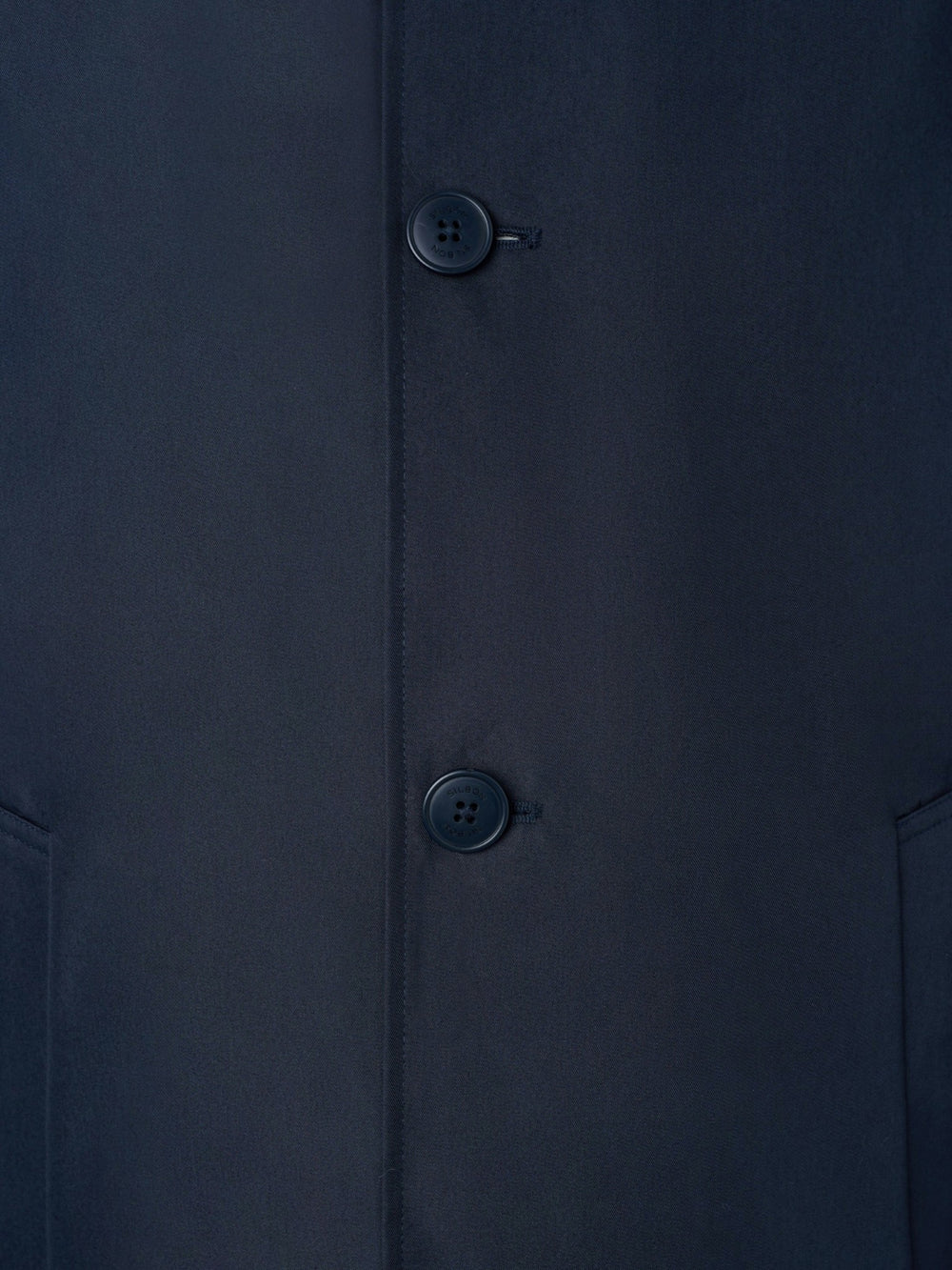 Gabardina corta azul marino