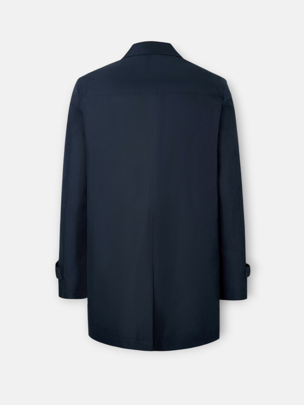 Gabardina corta azul marino