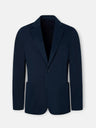 Americana casual recta azul marino