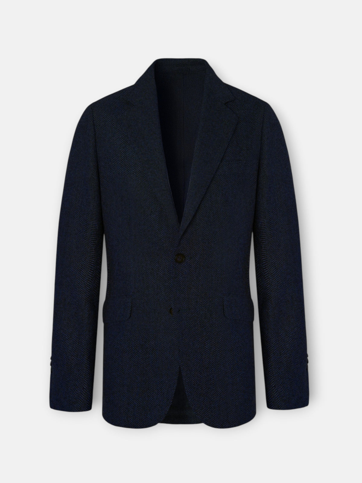 Blazer espinha azul-marinho