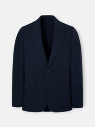 Americana tecnica azul marino