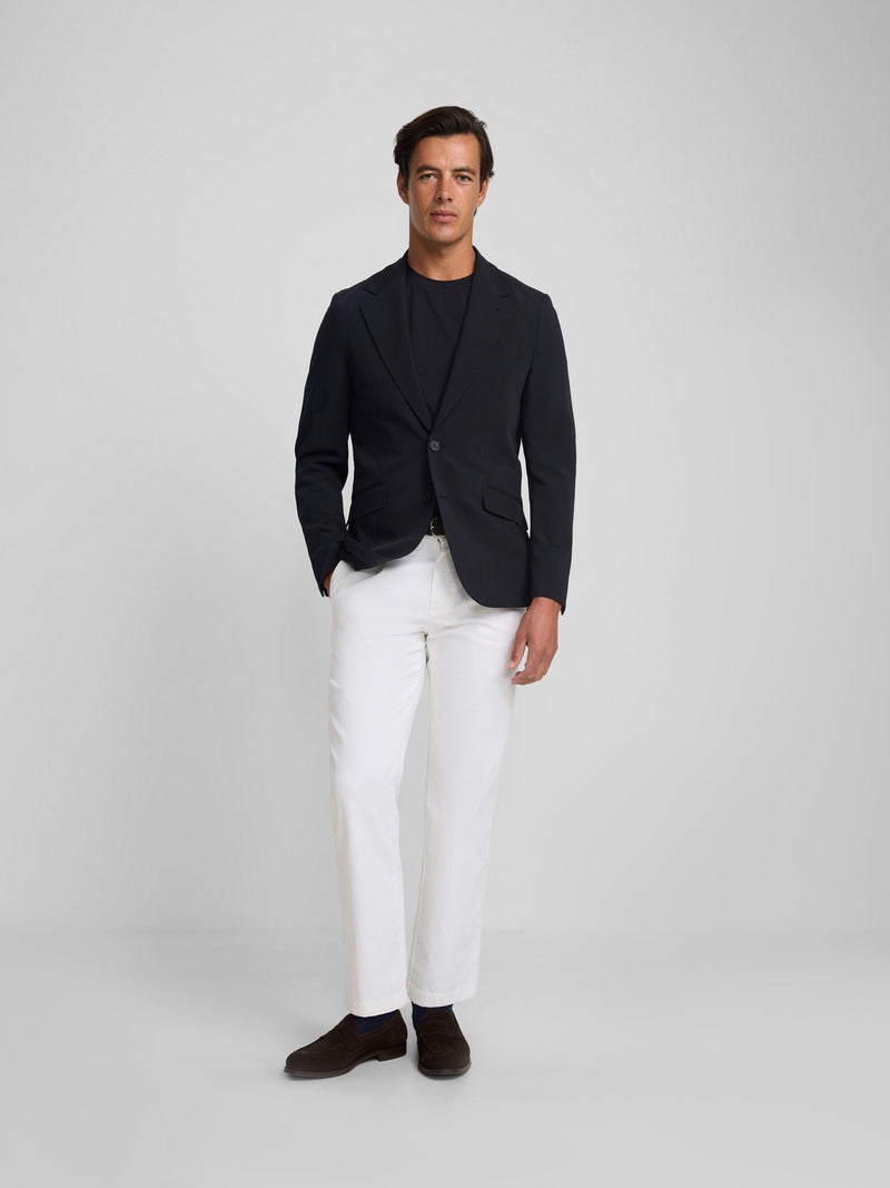 Blazer técnico azul-marinho