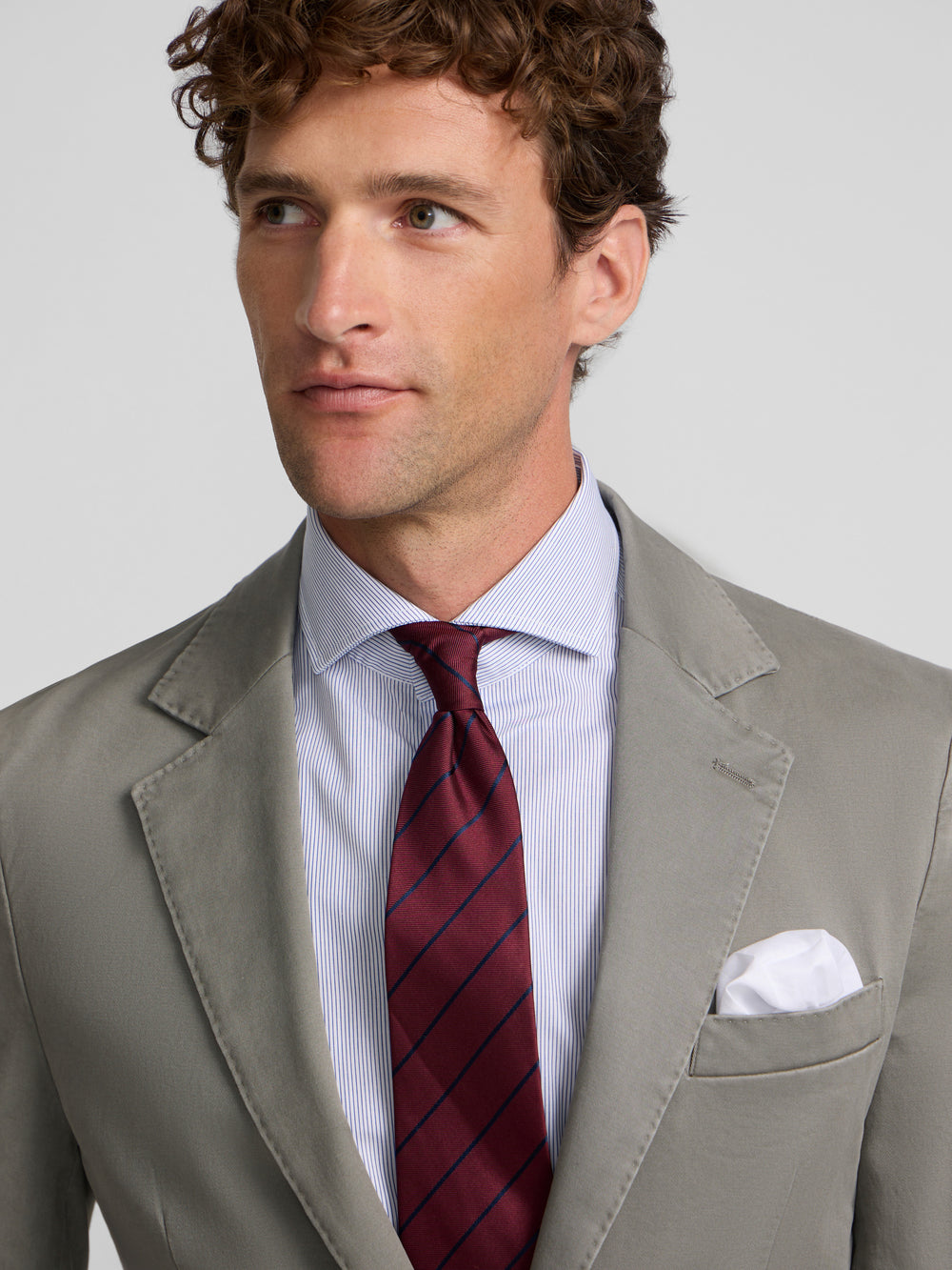 Americana casual recta khaki
