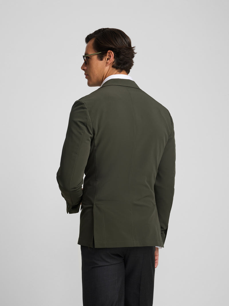 Blazer técnico verde