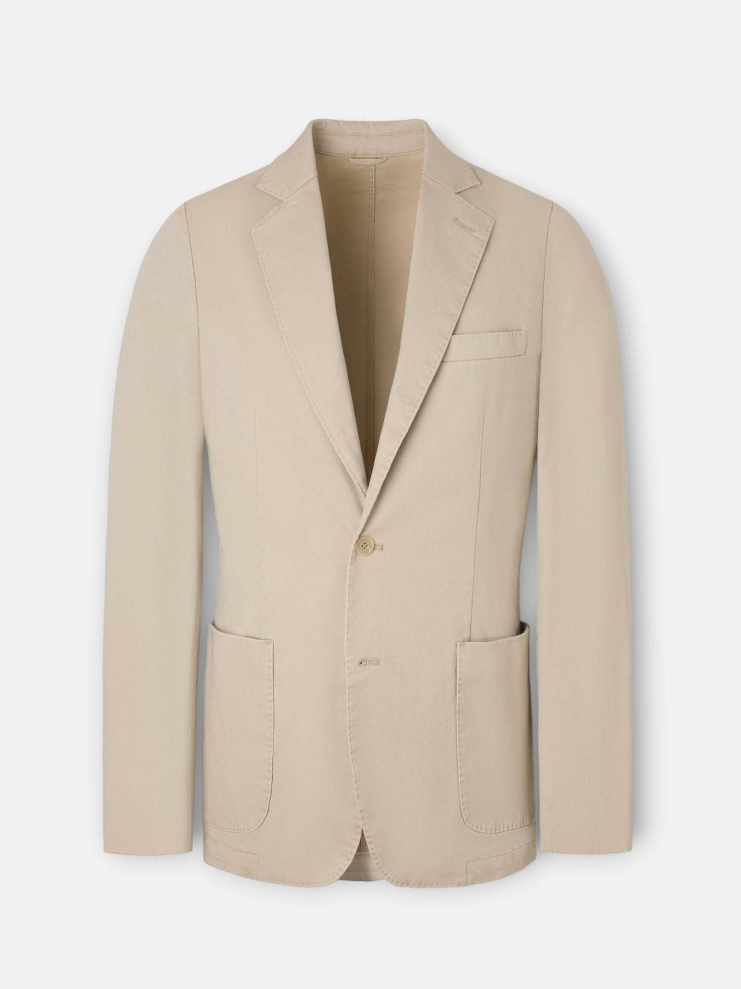 Americana casual recta beige