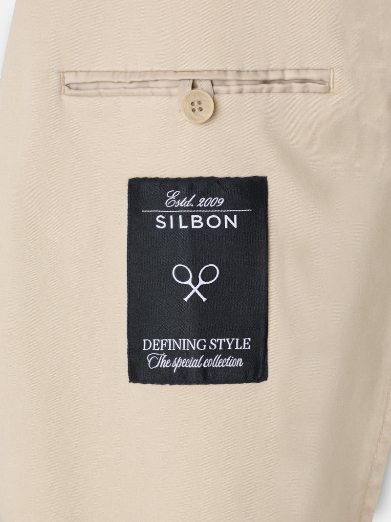 Americana casual recta beige