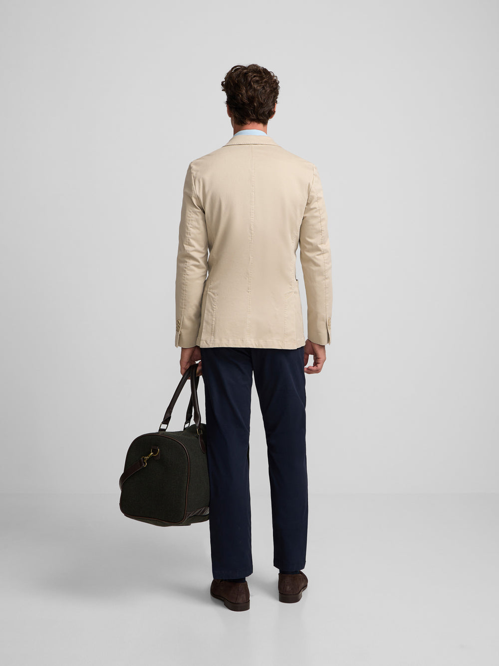 Americana casual recta beige