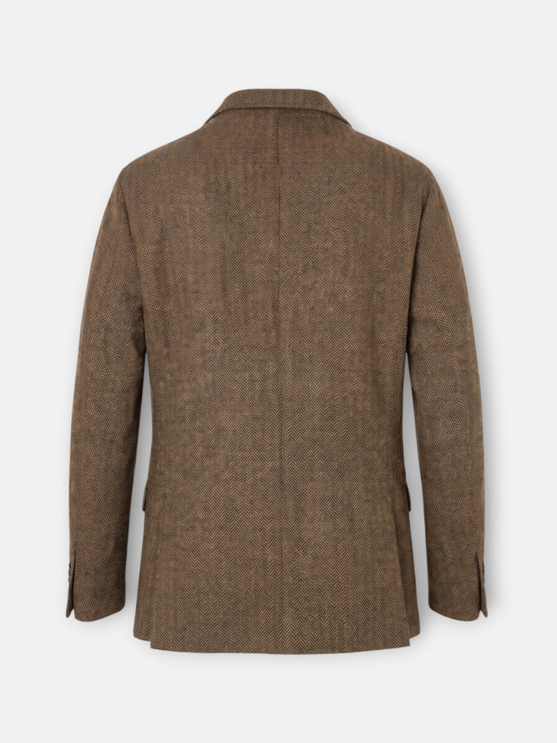 Americana espiga marron