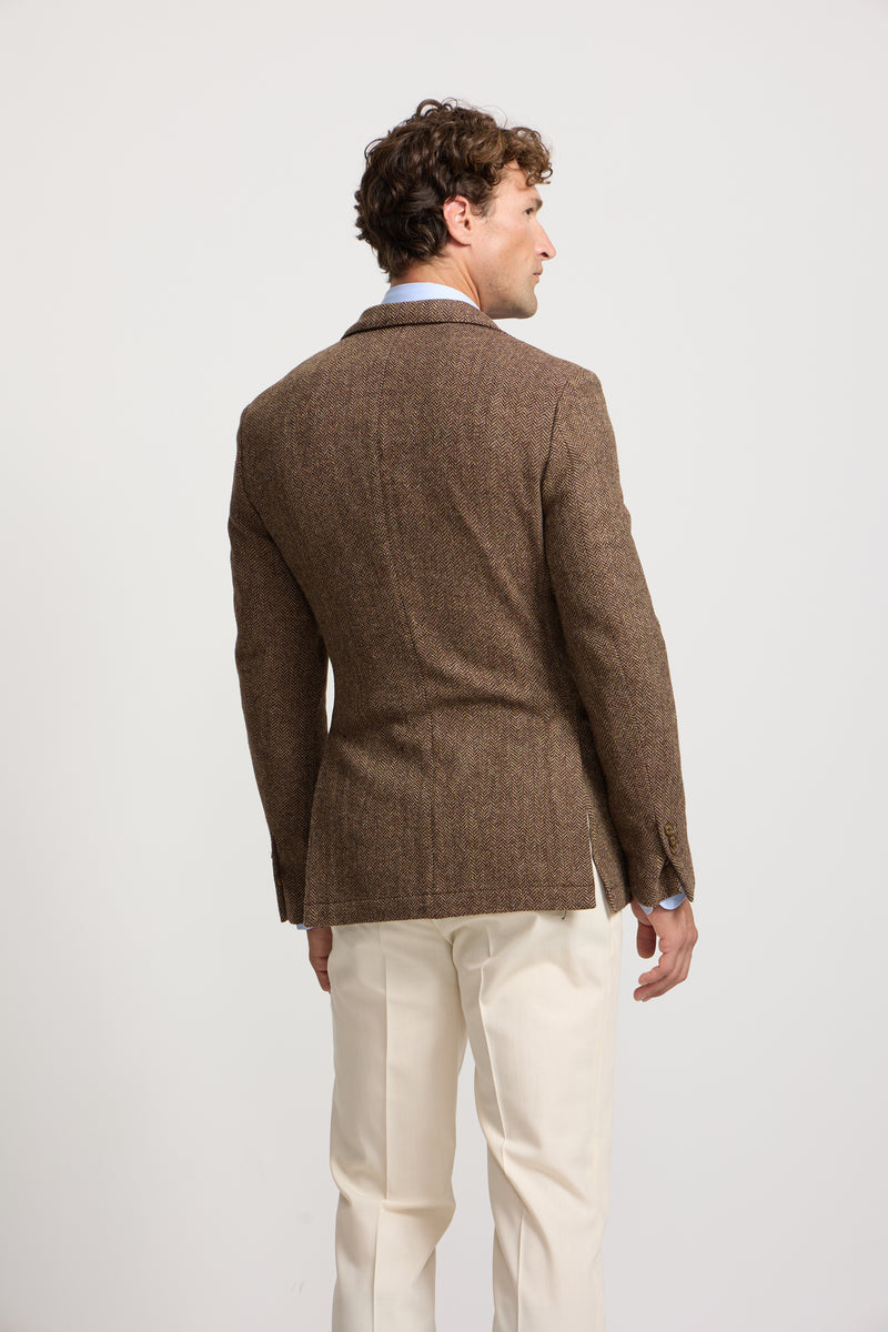 Americana espiga marron