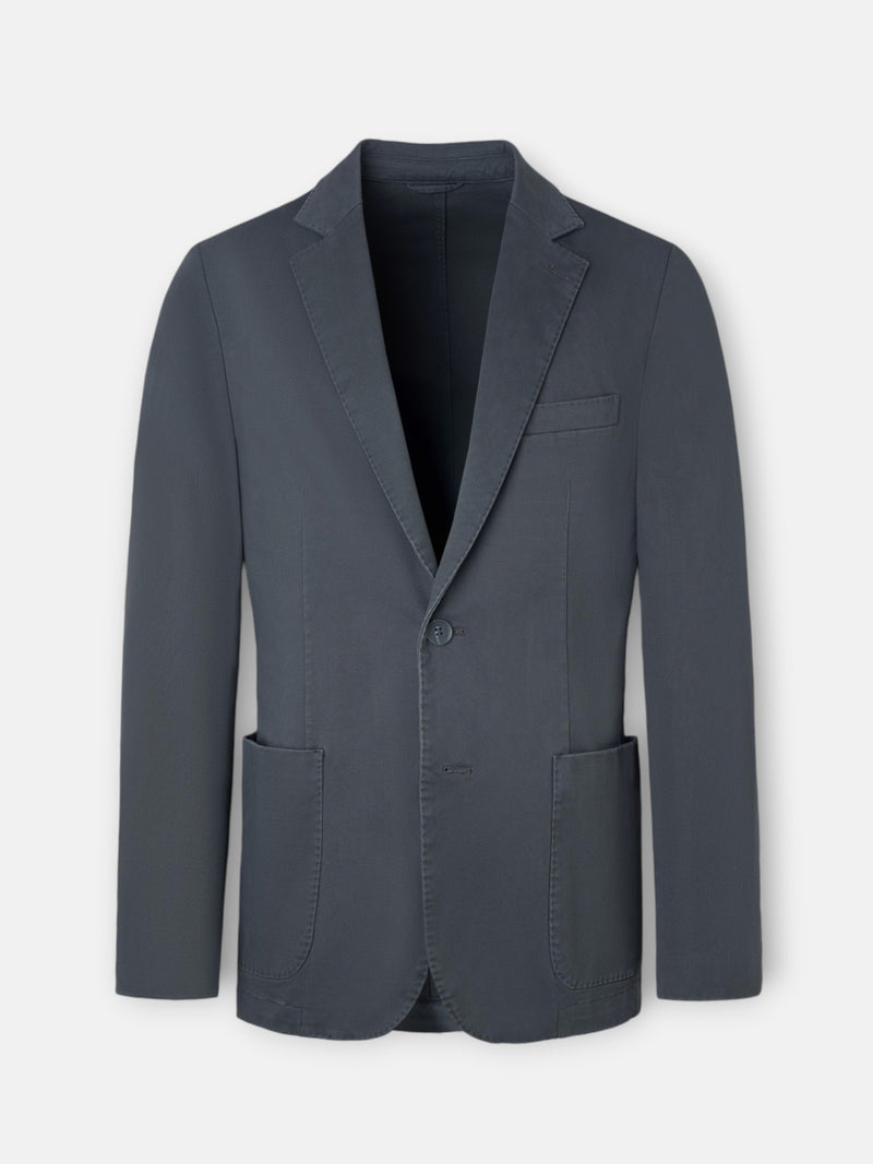 Americana casual recta gris