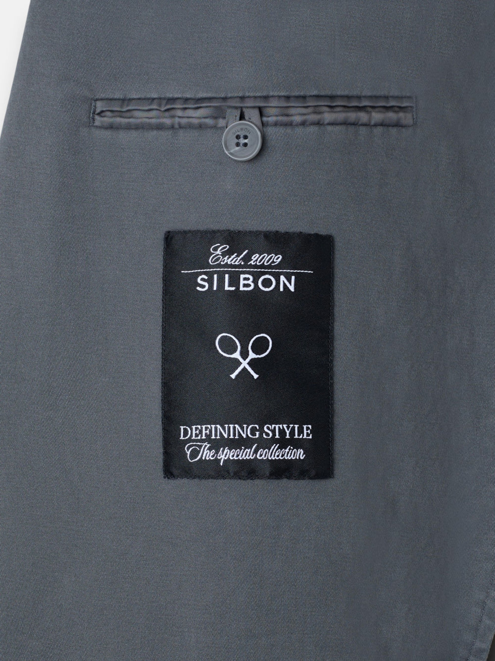 Straight casual grey blazer