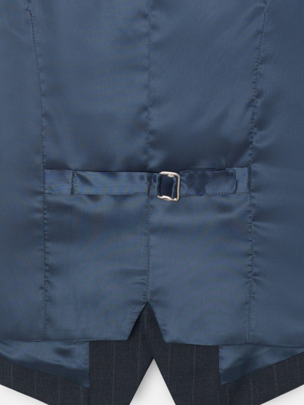 Chaleco traje raya diplomatica gris