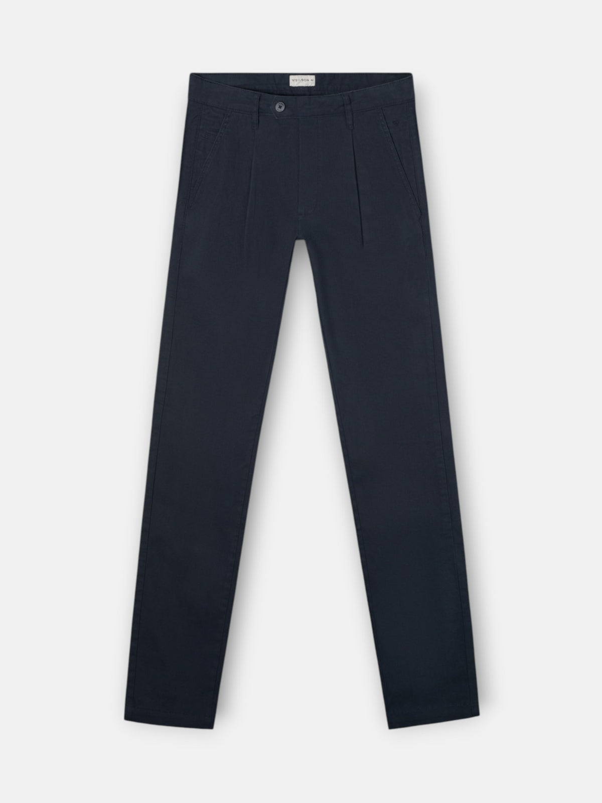 Pantalon sport chino pinza azul marino