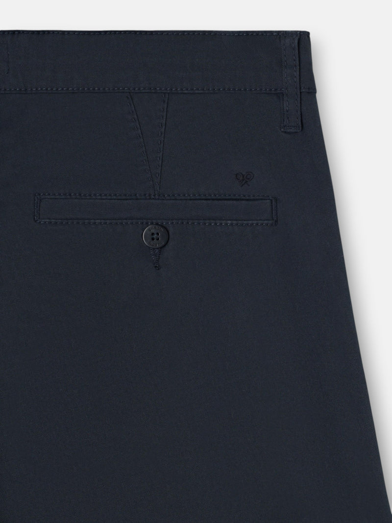 Pantalon sport chino pinza azul marino