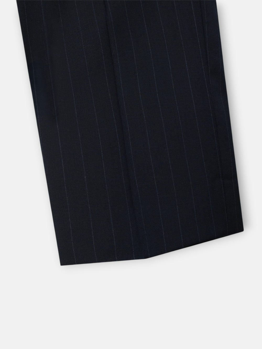 Pantalon traje cruzado raya diplomatica azul marino