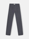 Pantalon chino sport à pinces gris anthracite