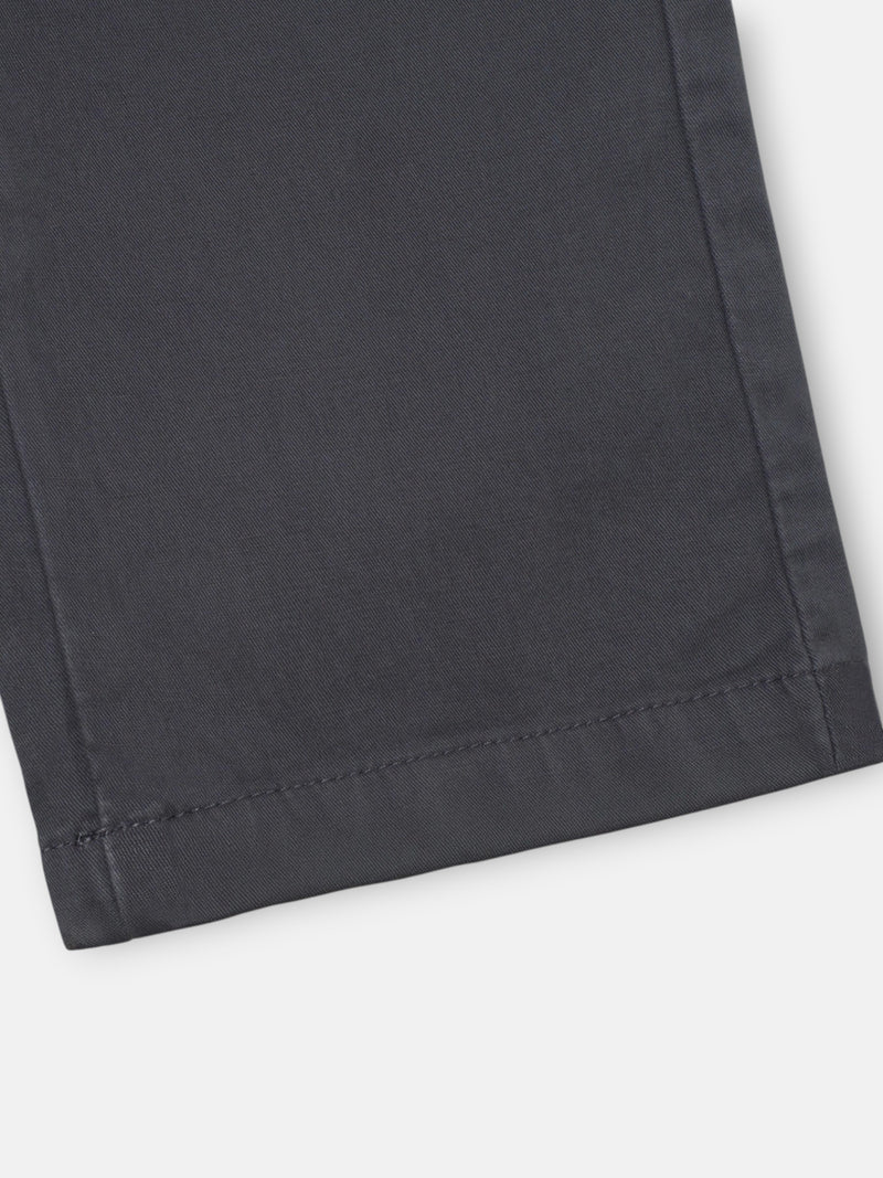 Pantalon sport chino pinza gris marengo
