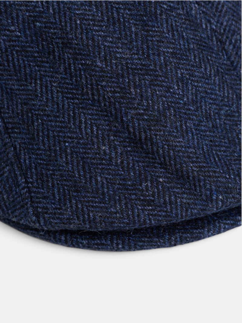 Gorra clásica espiga azul marino