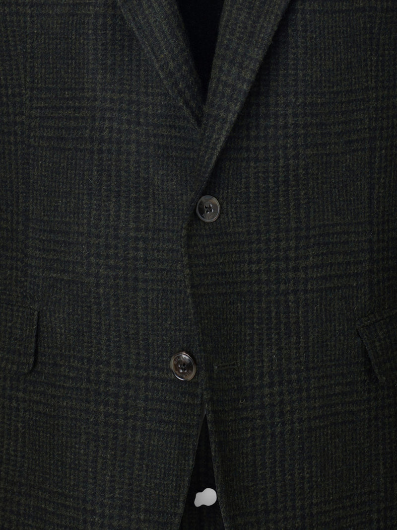 Blazer príncipe de Gales verde