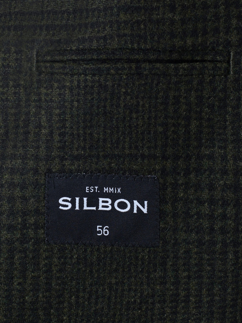 Blazer príncipe de Gales verde