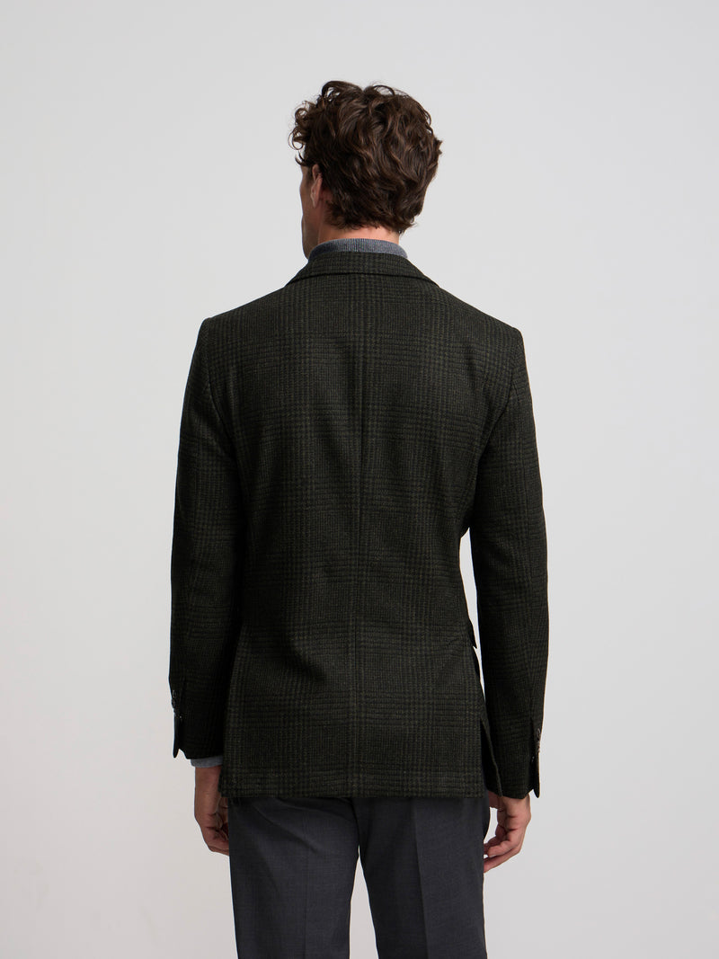 Blazer príncipe de Gales verde