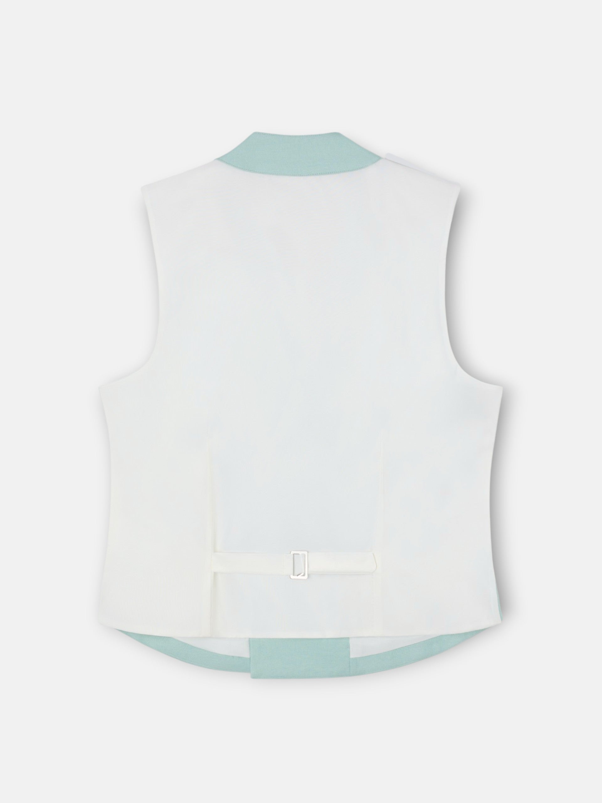 Aquamarine Classic Neck Waistcoat