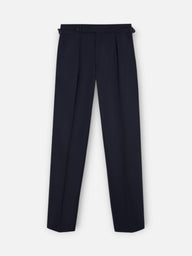 Pantalon vestir prolonga pinzas azul marino