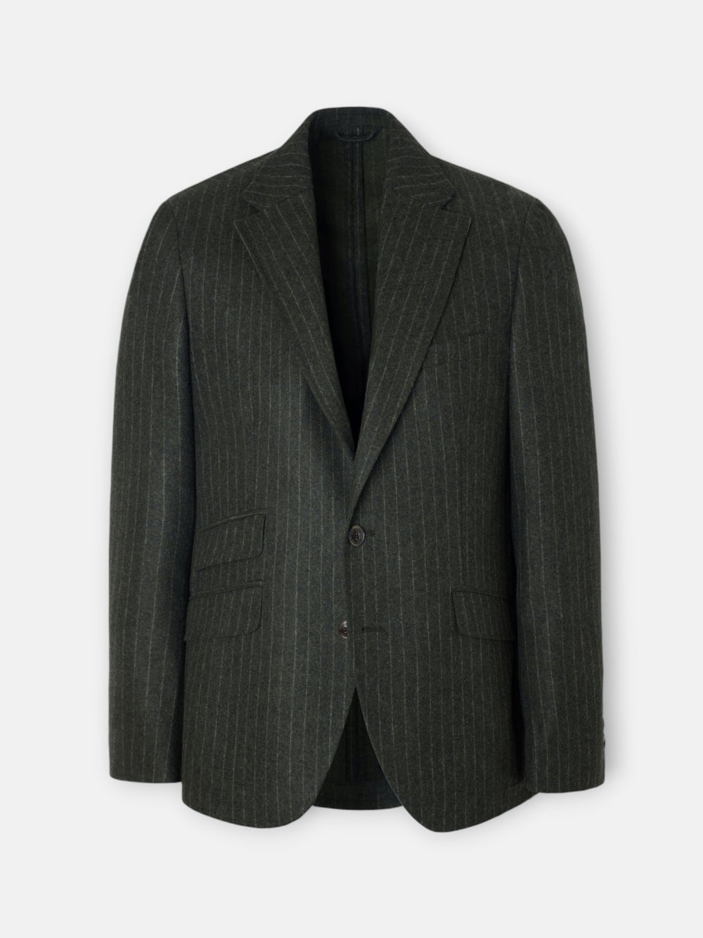 Veste à rayures diplomatiques verte