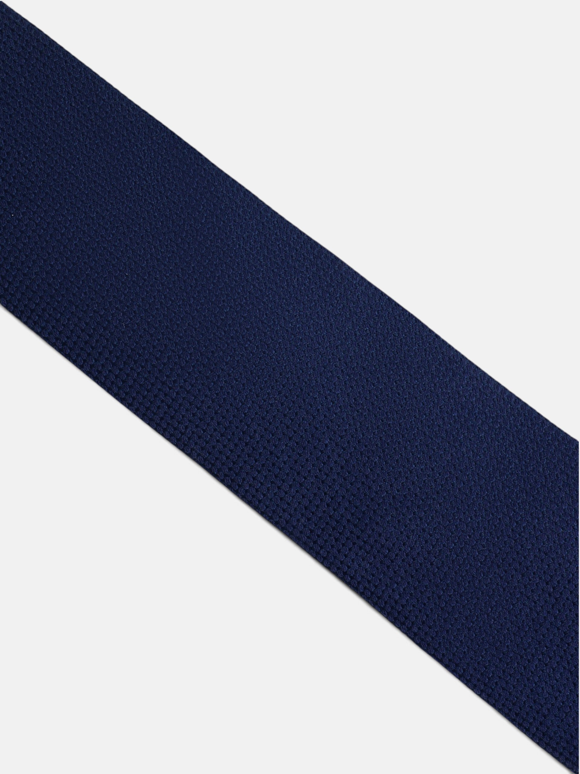 Corbata estructura azul marino