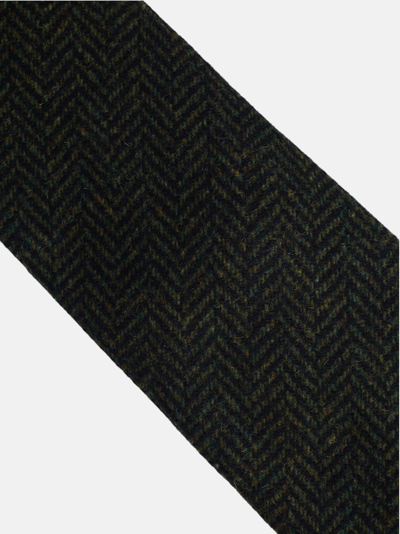 Corbata espiga verde