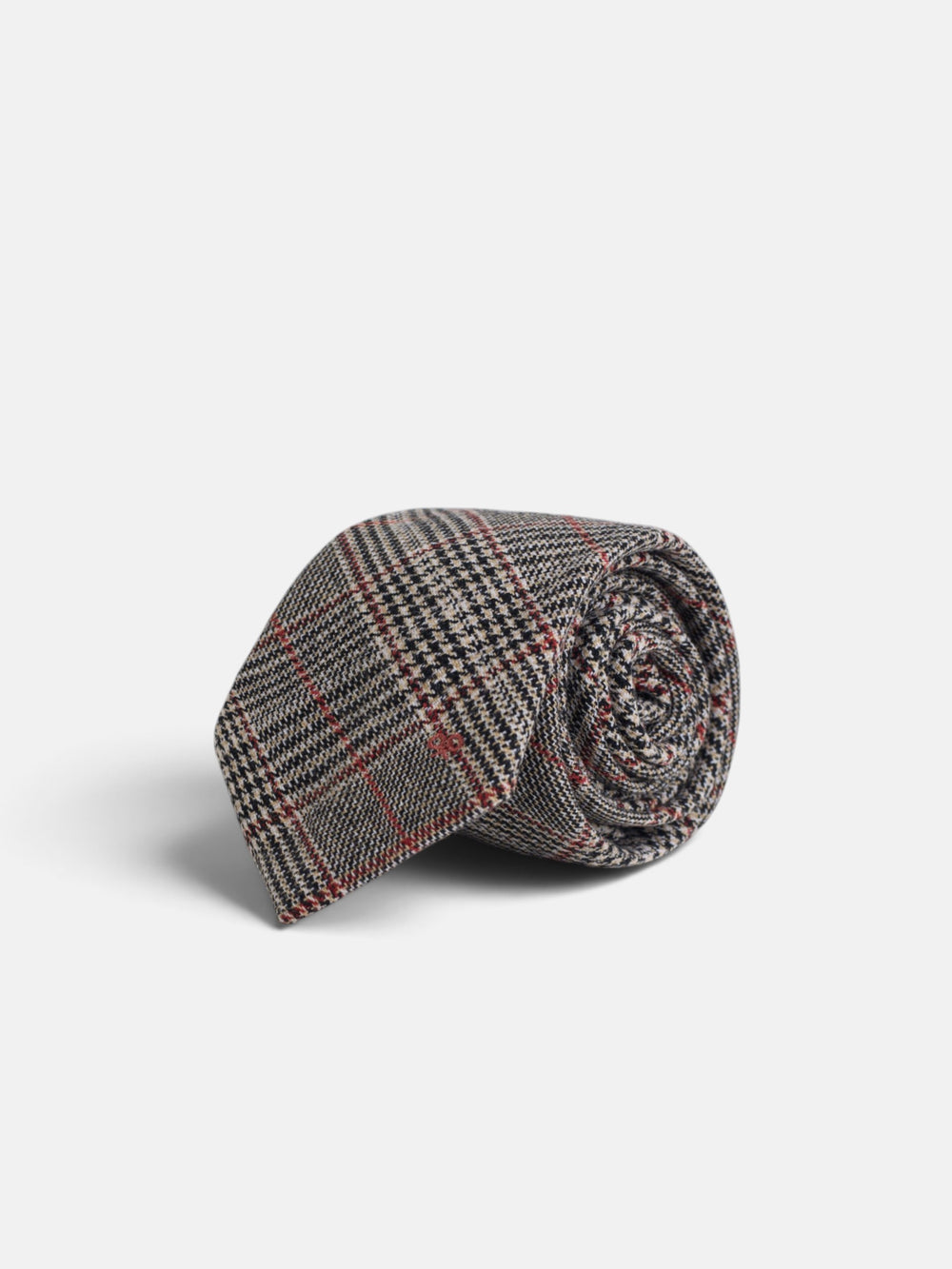 Corbata príncipe de gales marron