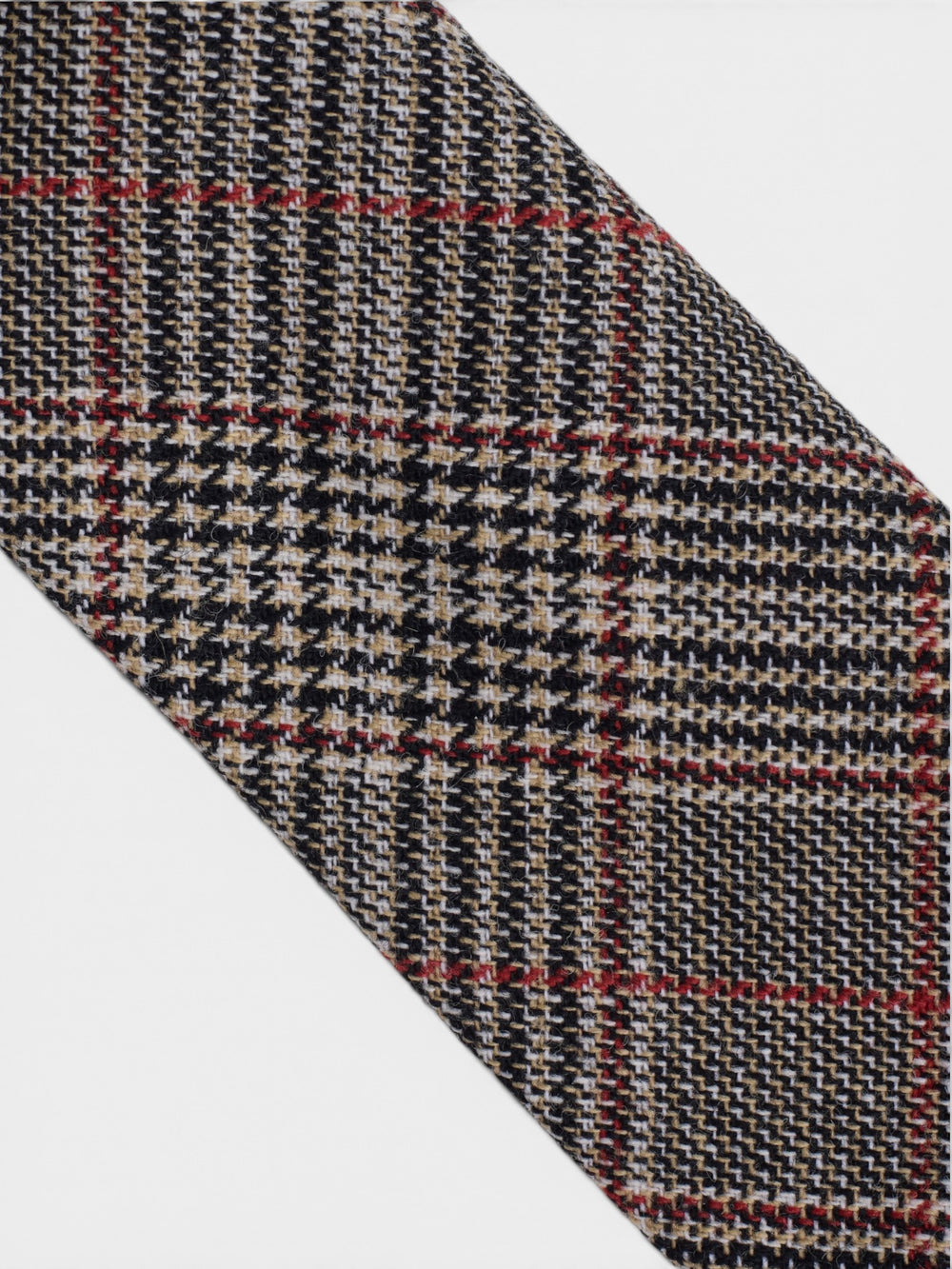 Corbata príncipe de gales marron