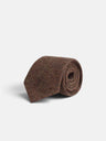 Corbata espiga marron