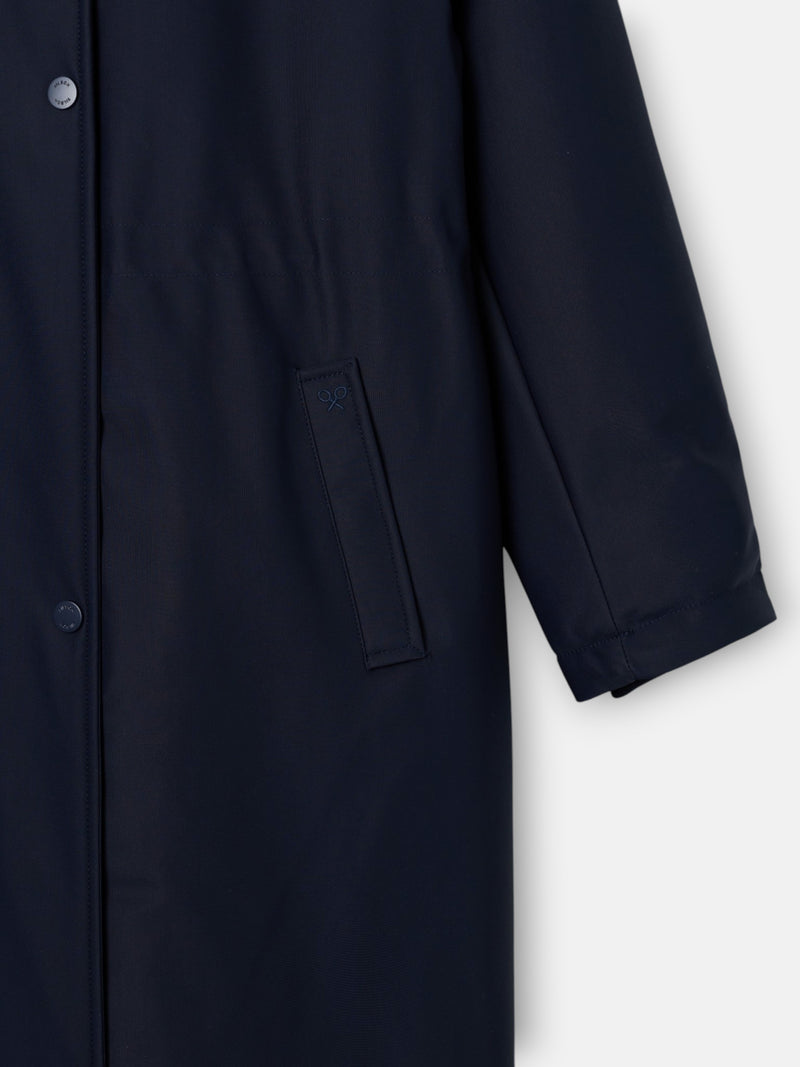 Parka tailoring woman azul marino