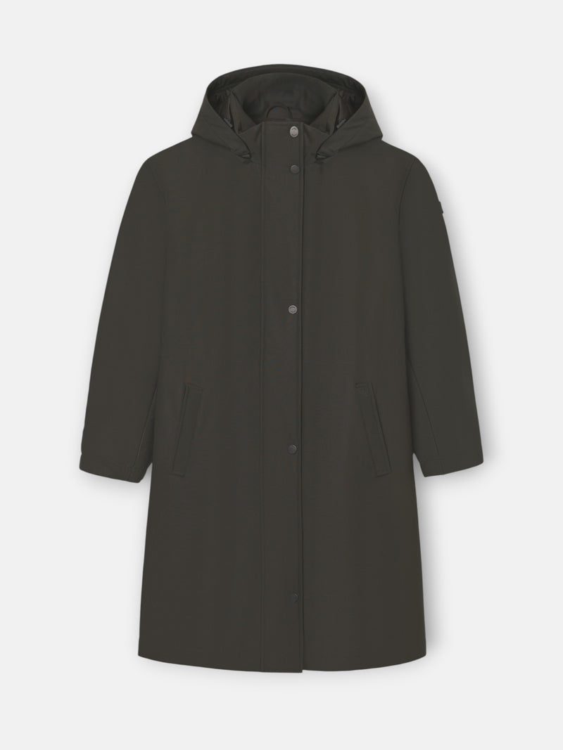 Parka tailoring woman verde
