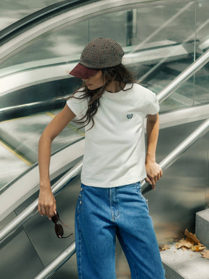 T-shirt mulher silbon varsity cru