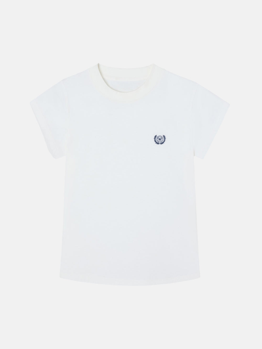 Women's Silbon Varsity T-shirt in off-white