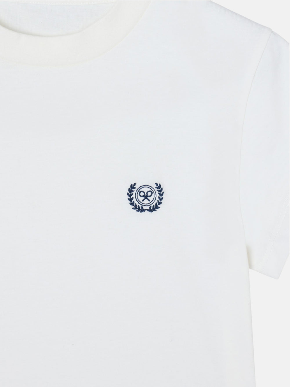 Women's Silbon Varsity T-shirt in off-white