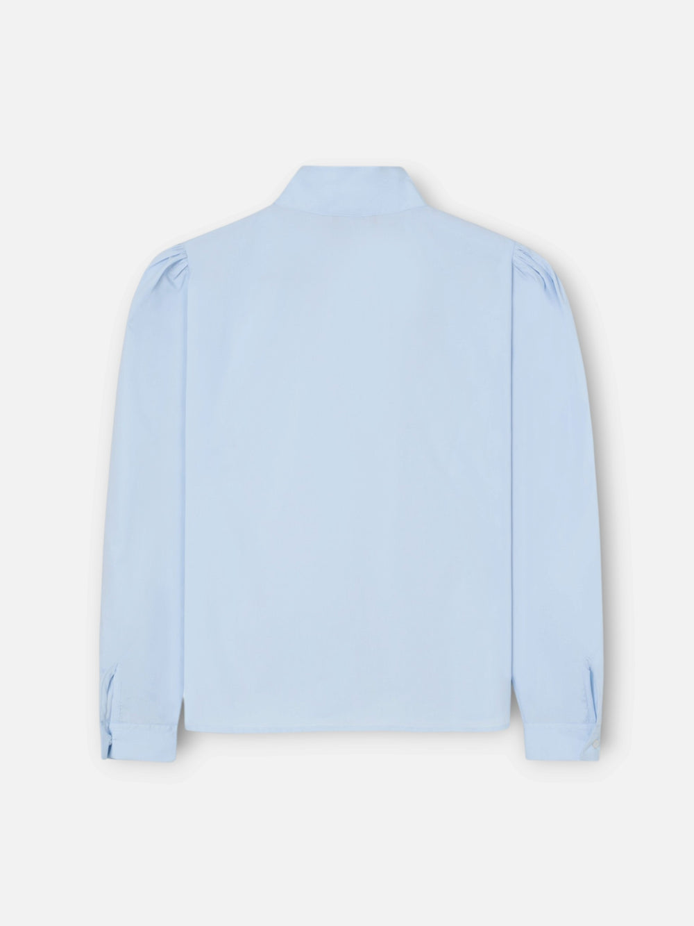Chemise unique col bleu ciel