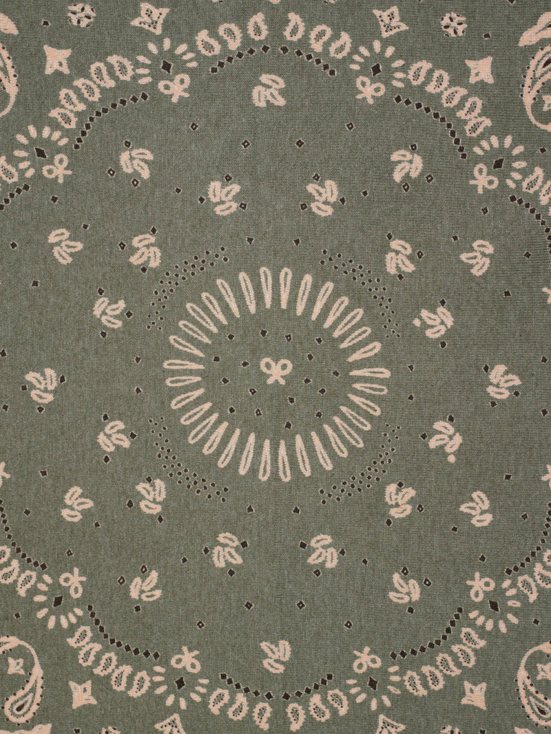 Bandana de malha pequena verde
