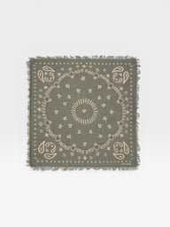 Petit bandana en maille vert