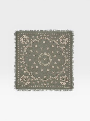 Bandana de malha pequena verde