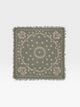 Bandana en tricot vert petite
